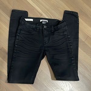 Silence +Noise black washed skinny jeans